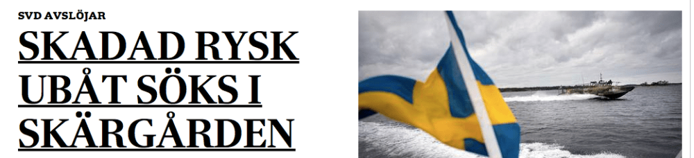 Printscreen från svd.se